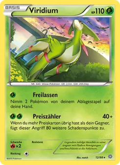 Viridium, Karte 12 aus Ewiger Anfang