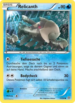 Relicanth, Karte 23 aus Ewiger Anfang