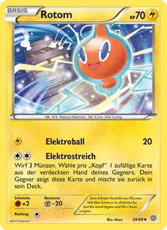 Rotom, Karte 29 aus Ewiger Anfang