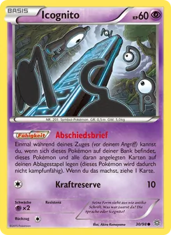 Icognito, Karte 30 aus Ewiger Anfang