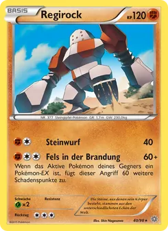 Regirock, Karte 40 aus Ewiger Anfang