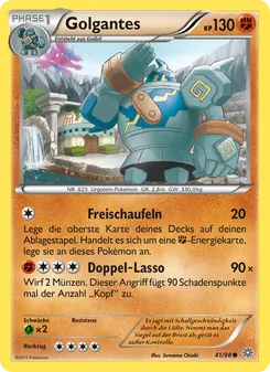Golgantes, Karte 41 aus Ewiger Anfang