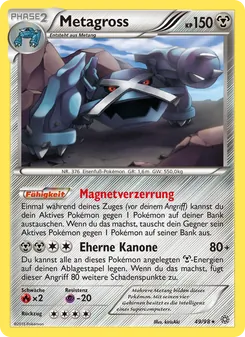 Metagross, Karte 49 aus Ewiger Anfang