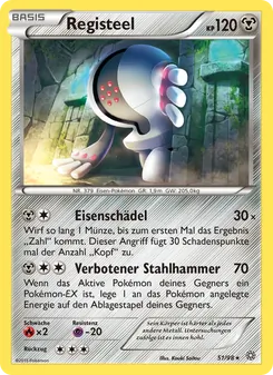 Registeel, Karte 51 aus Ewiger Anfang