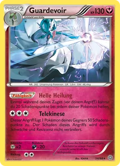 Guardevoir, Karte 54 aus Ewiger Anfang