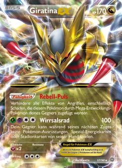 Giratina EX, Karte 57 aus Ewiger Anfang