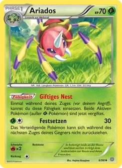 Ariados, Karte 6 aus Ewiger Anfang