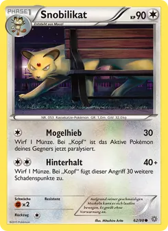 Snobilikat, Karte 62 aus Ewiger Anfang