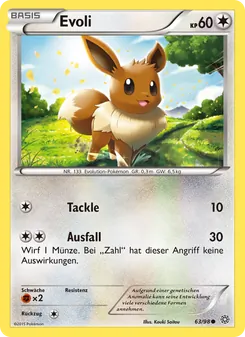 Evoli, Karte 63 aus Ewiger Anfang