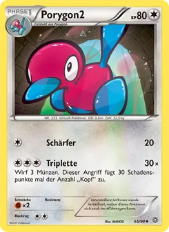 Porygon2, Karte 65 aus Ewiger Anfang