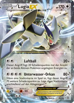 Lugia EX, Karte 68 aus Ewiger Anfang