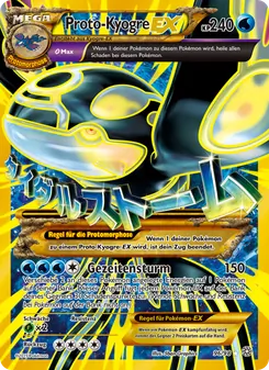 ProtoKyogre EX, Karte 96 aus Ewiger Anfang