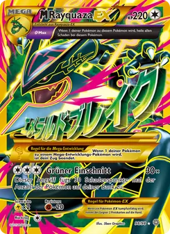 M-Rayquaza EX, Karte 98 aus Ewiger Anfang