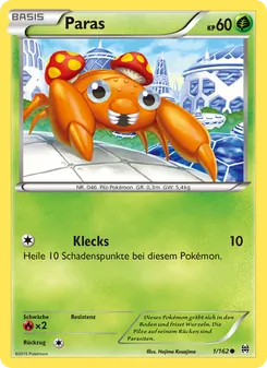 Paras, Karte 1 aus TURBOstart