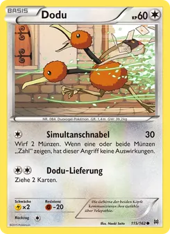 Dodu, Karte 115 aus TURBOstart