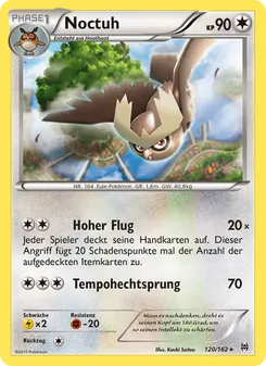 Noctuh, Karte 120 aus TURBOstart