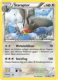 Staraptor, Karte 127 aus TURBOstart