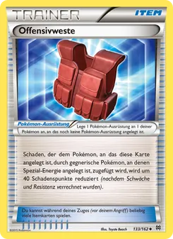 Offensivweste, Karte 133 aus TURBOstart
