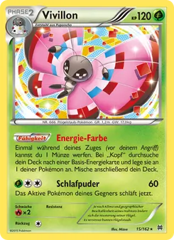 Vivillon, Karte 15 aus TURBOstart
