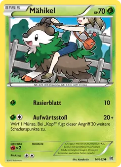 Mähikel, Karte 16 aus TURBOstart
