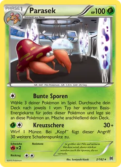 Parasek, Karte 2 aus TURBOstart