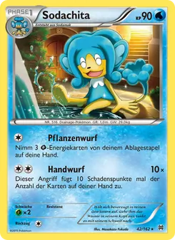 Sodachita, Karte 42 aus TURBOstart