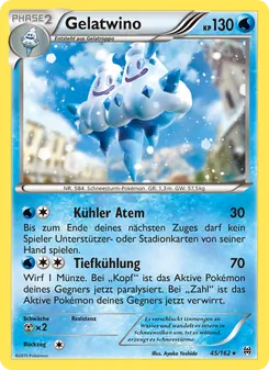 Gelatwino, Karte 45 aus TURBOstart
