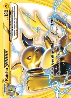 Raichu-TURBO, Karte 50 aus TURBOstart
