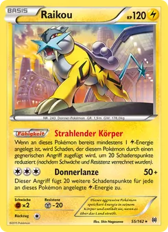 Raikou, Karte 55 aus TURBOstart