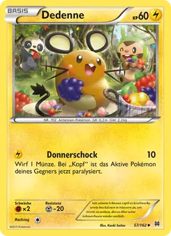 Dedenne, Karte 57 aus TURBOstart