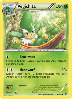 Vegichita, Karte 6 aus TURBOstart