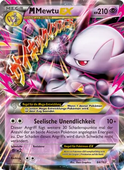 M-Mewtu EX, Karte 64 aus TURBOstart