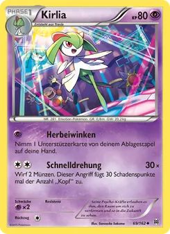 Kirlia, Karte 69 aus TURBOstart