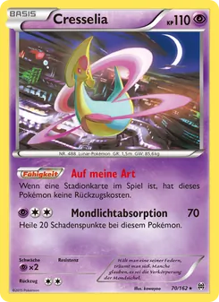 Cresselia, Karte 70 aus TURBOstart