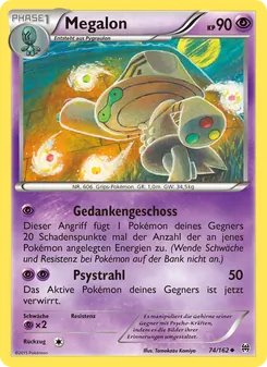 Megalon, Karte 74 aus TURBOstart