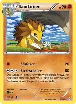 Sandamer, Karte 76 aus TURBOstart