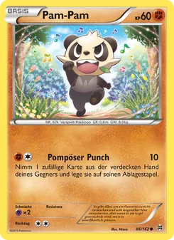 Pam-Pam, Karte 86 aus TURBOstart