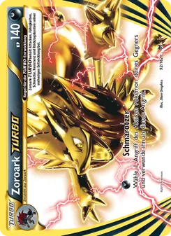 Zoroark-TURBO, Karte 92 aus TURBOstart