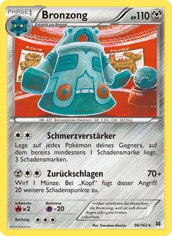 Bronzong, Karte 96 aus TURBOstart