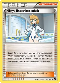Mistys Entschlossenheit, Karte 104 aus TURBOfieber