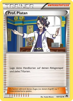 Prof. Platan, Karte 107 aus TURBOfieber