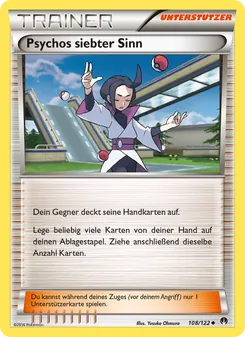 Psychos siebter Sinn, Karte 108 aus TURBOfieber