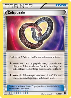 Zeitpuzzle, Karte 109 aus TURBOfieber