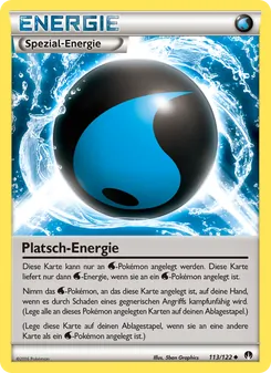 Platsch-Energie, Karte 113 aus TURBOfieber