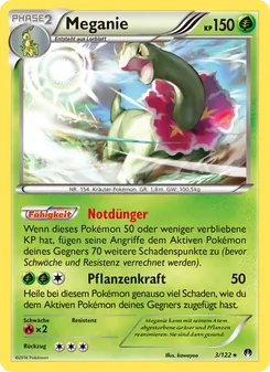 Meganie, Karte 3 aus TURBOfieber