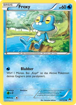 Froxy, Karte 38 aus TURBOfieber