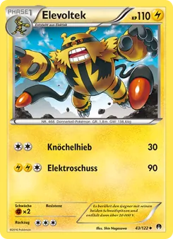 Elevoltek, Karte 43 aus TURBOfieber