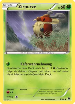 Zirpurze, Karte 5 aus TURBOfieber