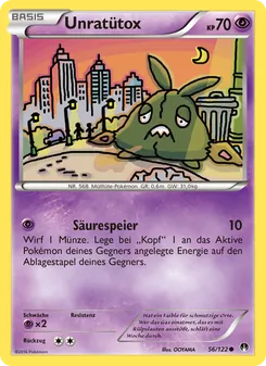 Unratütox, Karte 56 aus TURBOfieber