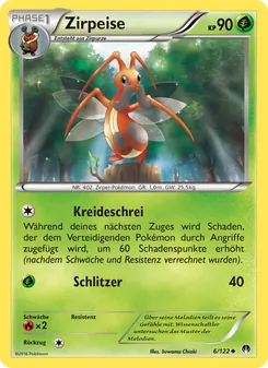 Zirpeise, Karte 6 aus TURBOfieber